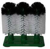 Thick Triple Glass washing brush with Suction Cap (For Sink Use) (12/50/50)